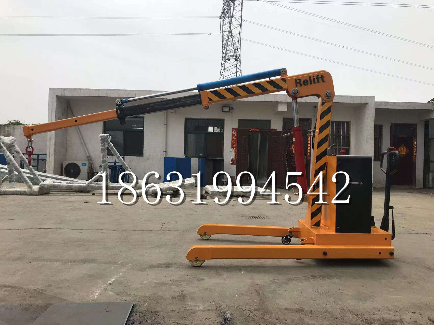 社头乡久征定做3吨三轮随车吊 农用园林绿化移树吊 平板工程用小吊机