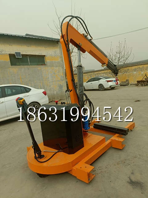 社头乡自卸车厢随车吊 自制轮式四不像起重机 四驱平板吊 5吨 贵盛